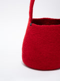 Namu Shop - cecilie telle Small Bucket Bag - Deep Red