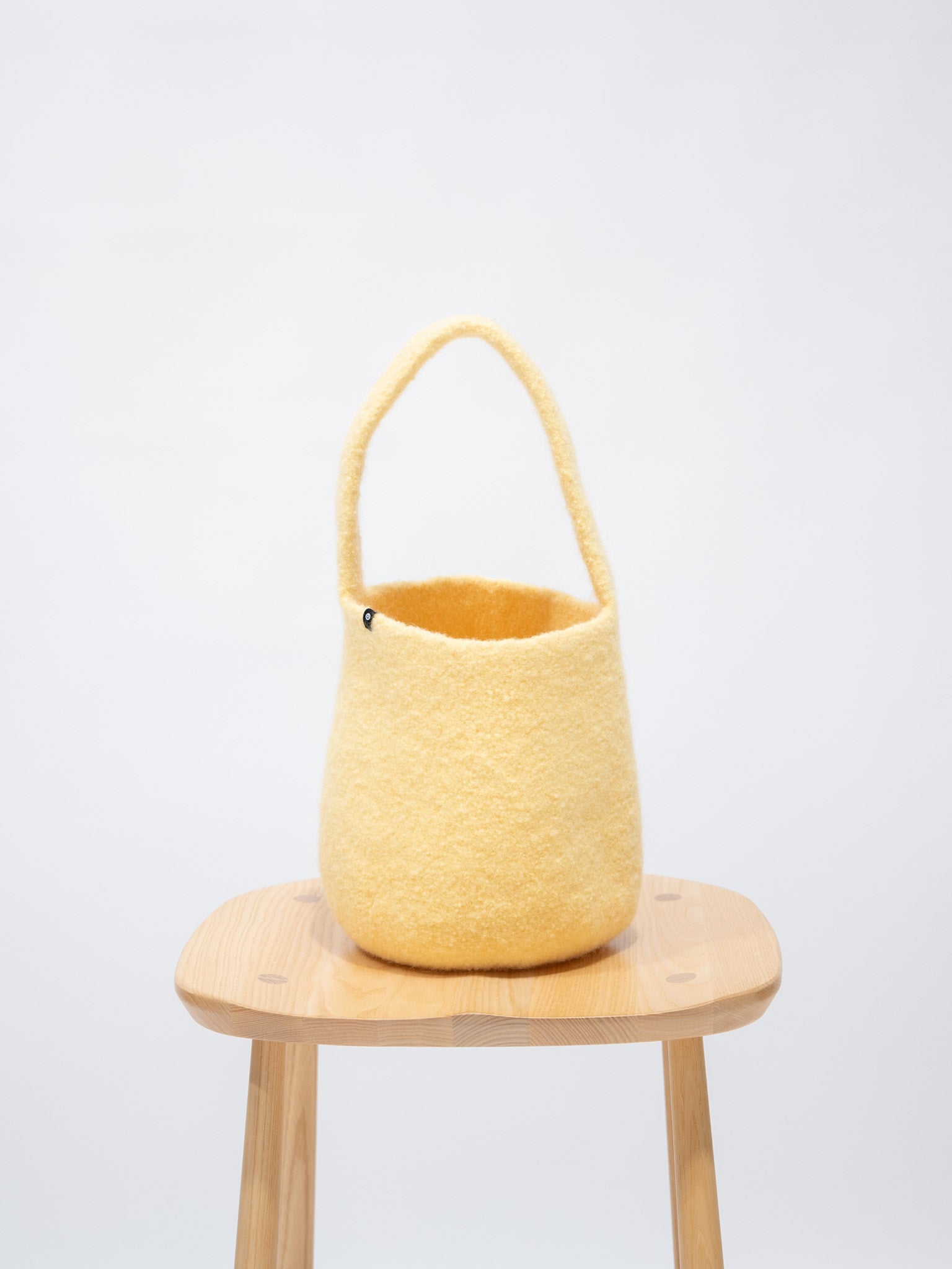 Namu Shop - cecilie telle Small Bucket Bag - Light Yellow