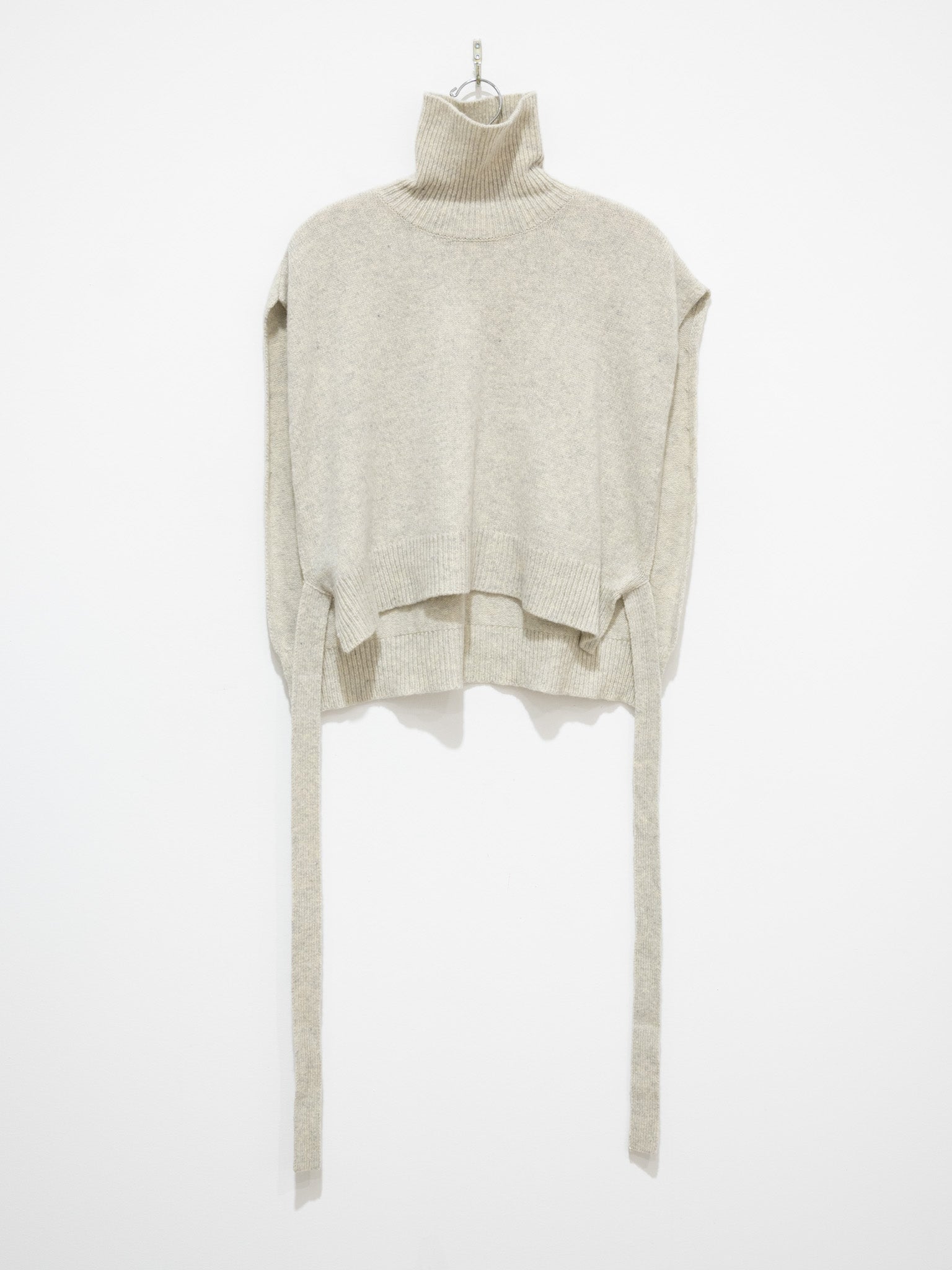 Namu Shop - Veritecoeur Knit Poncho - Gray