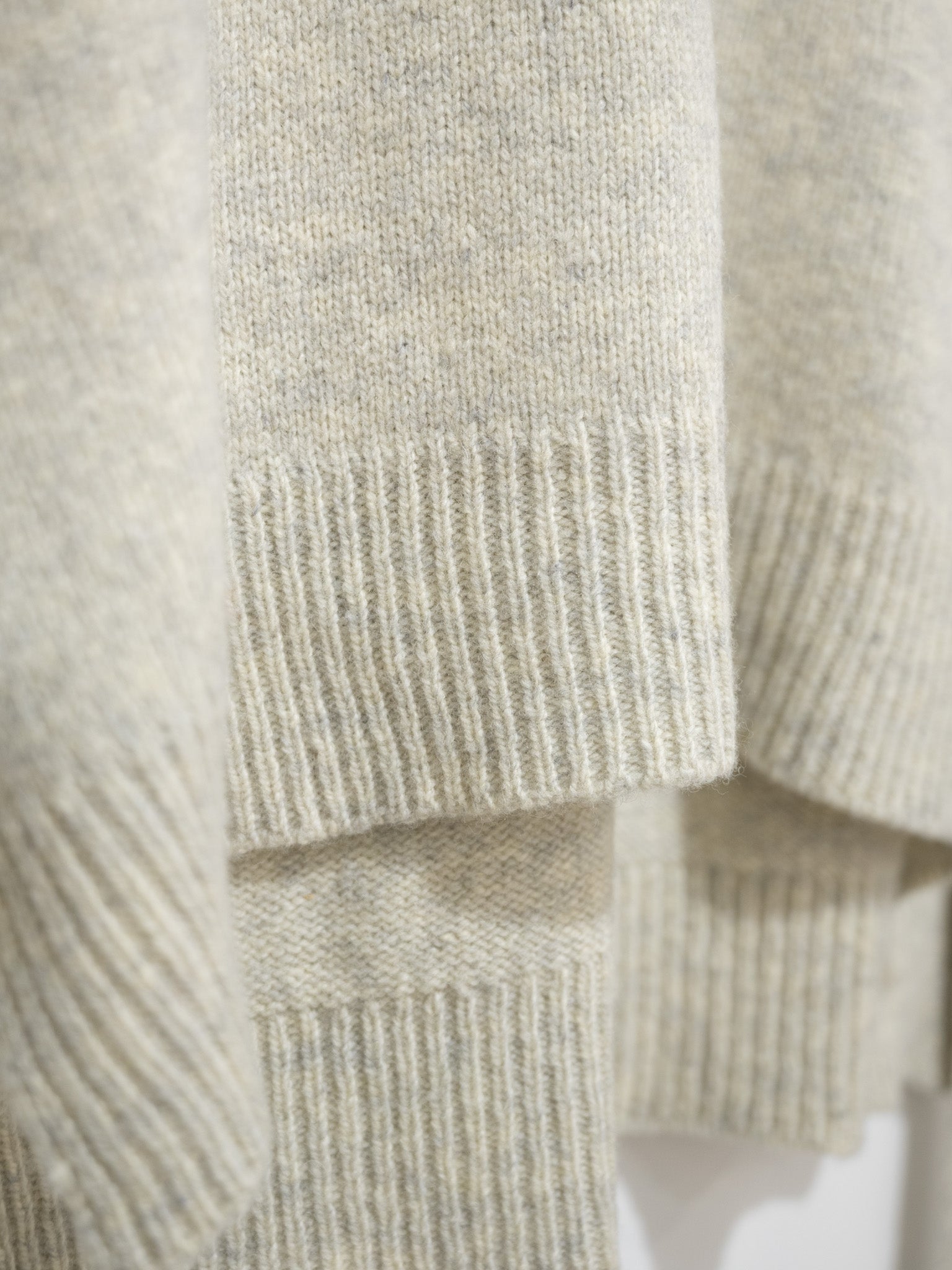 Namu Shop - Veritecoeur Knit Poncho - Gray