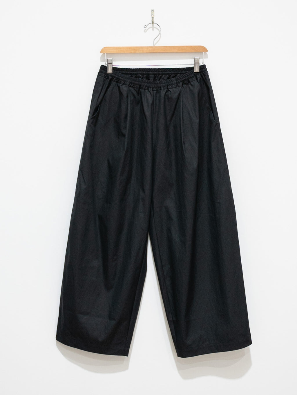 Namu Shop - Veritecoeur C/N Straight Pants - Black