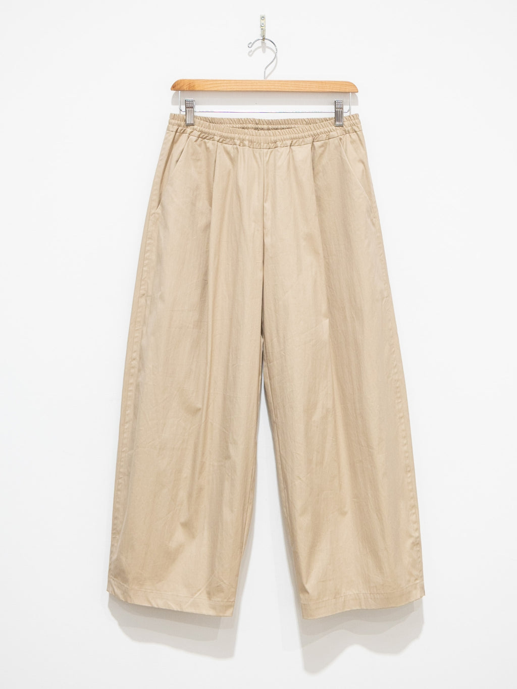 Namu Shop - Veritecoeur C/N Straight Pants - Beige