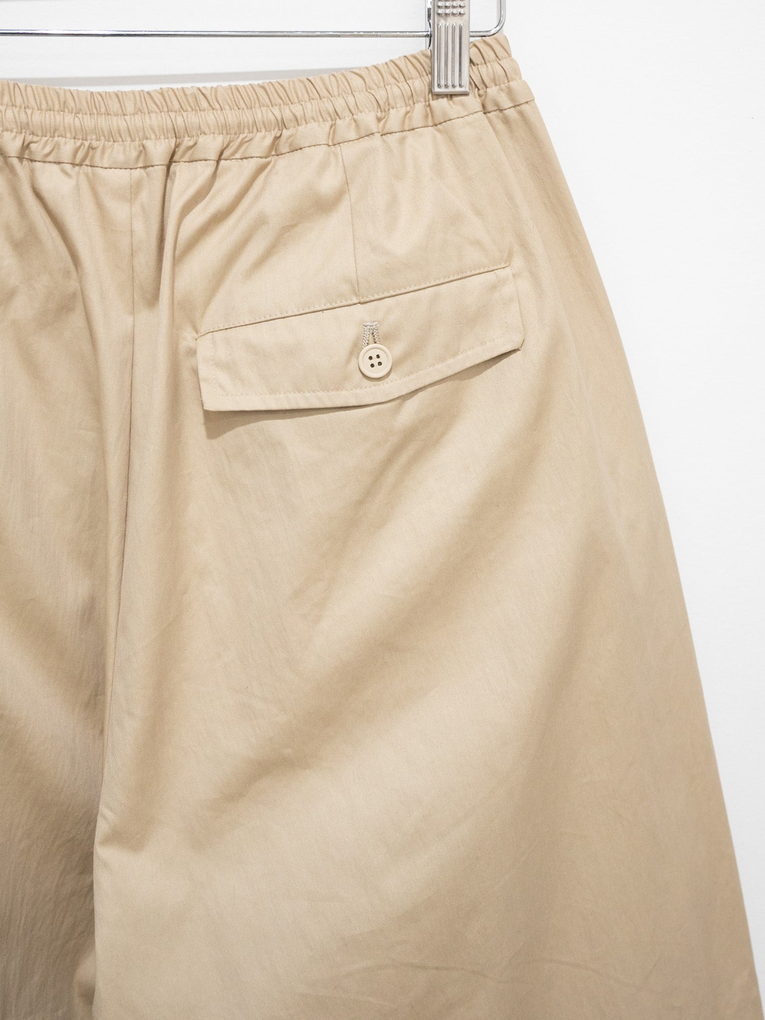 Namu Shop - Veritecoeur C/N Straight Pants - Beige