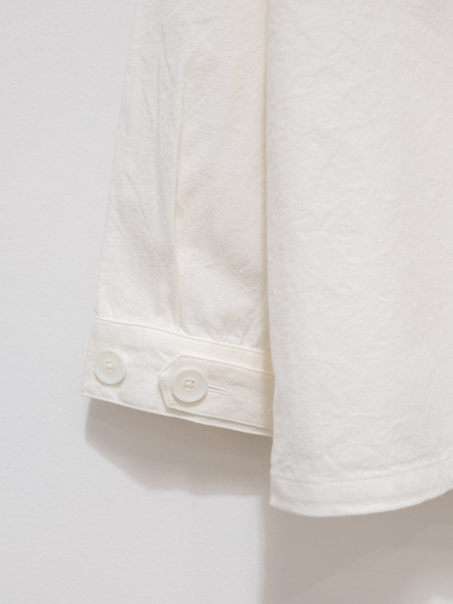 Namu Shop - Maillot Chino Deck Shirt - White