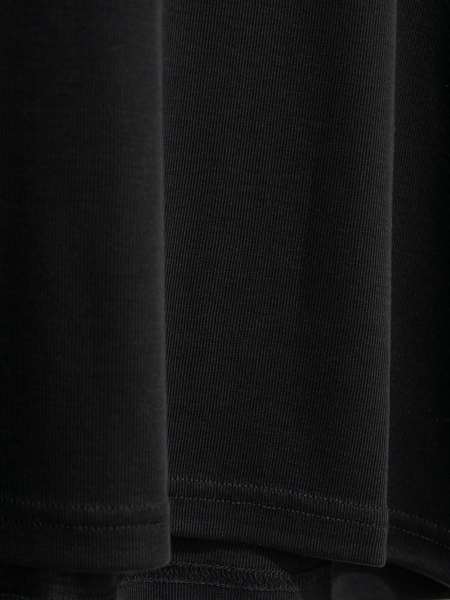 Namu Shop - Studio Nicholson Rond Jersey T-Shirt - Black