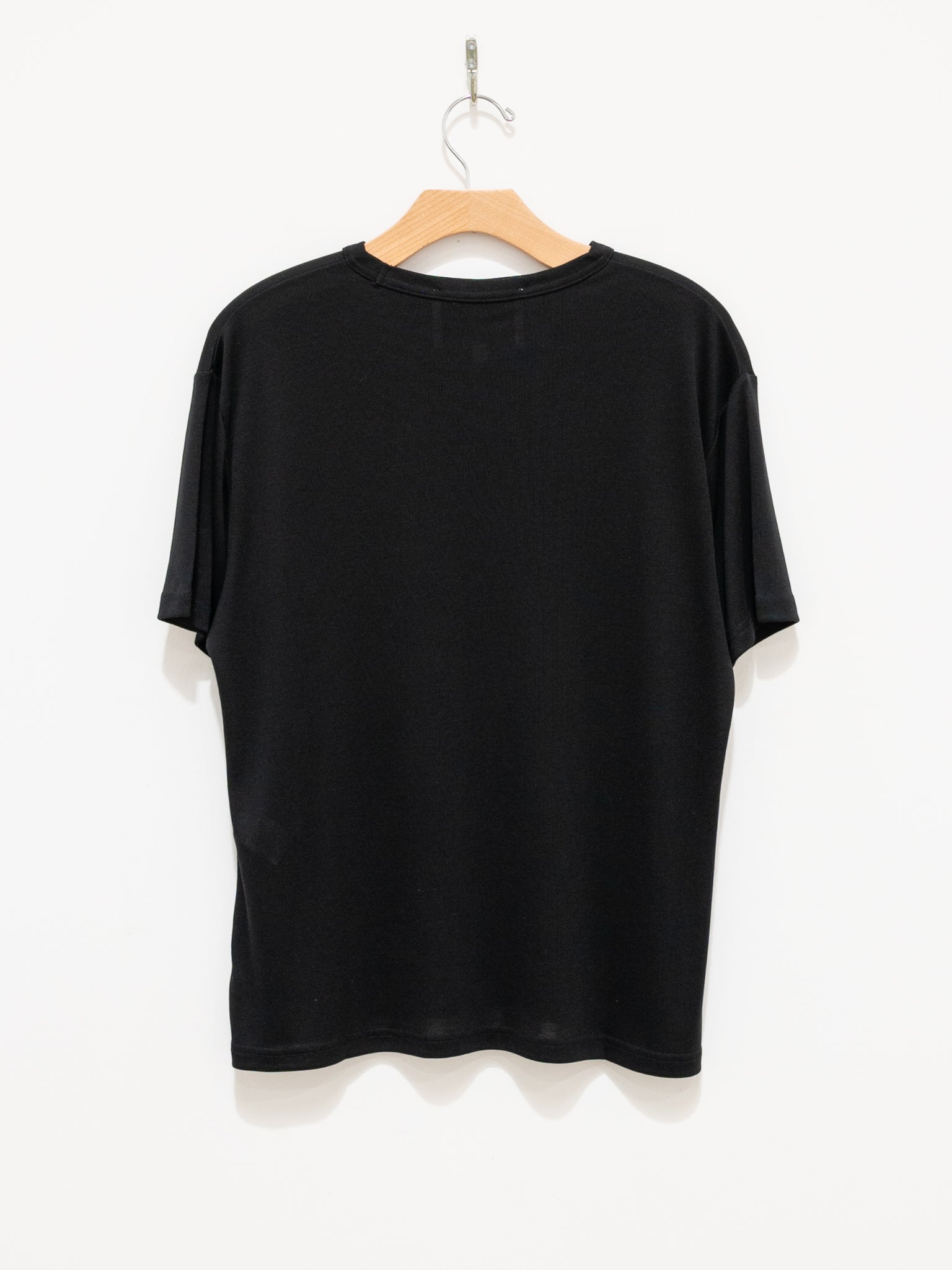 Namu Shop - Studio Nicholson Rond Jersey T-Shirt - Black