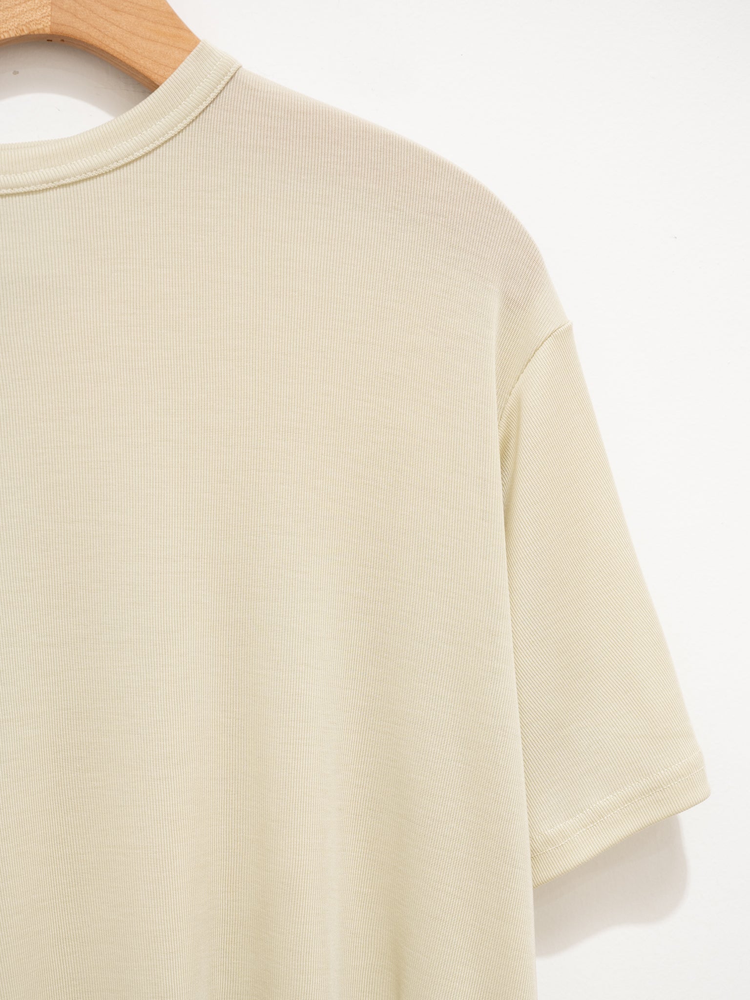 Namu Shop - Studio Nicholson Rond Jersey T-Shirt - Bamboo