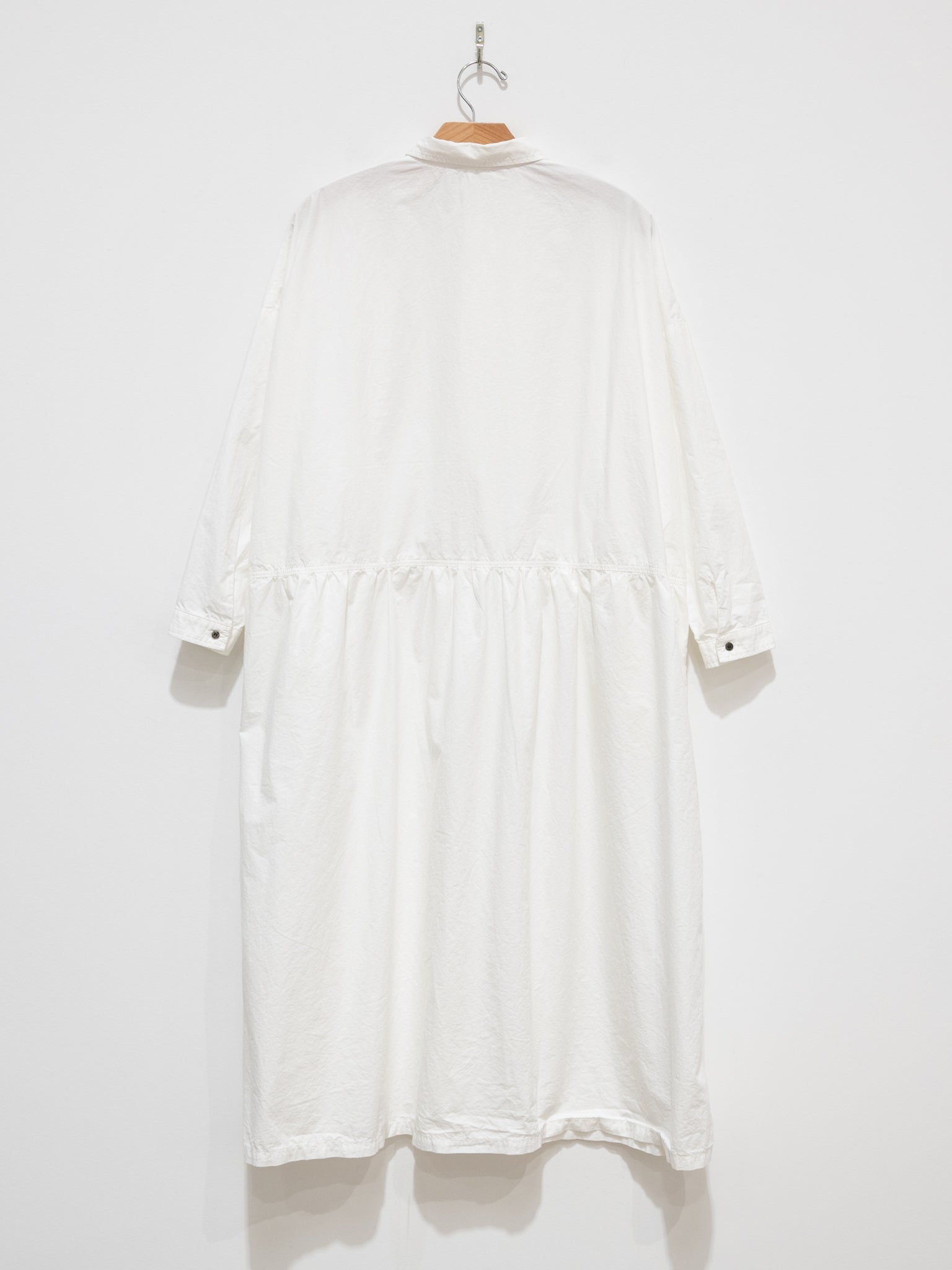 Namu Shop - Ichi Antiquites OUMISARASHI Shirt Dress - White