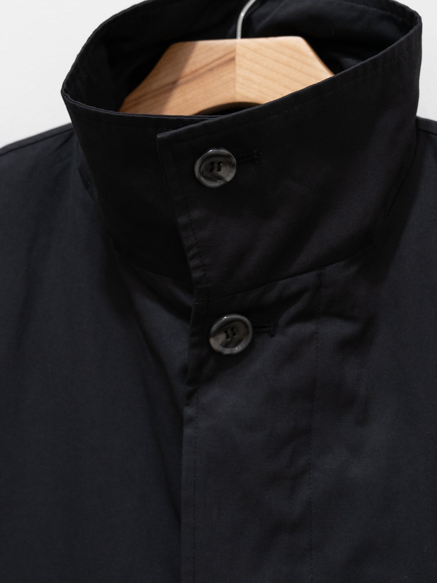 Namu Shop - ICHI Ichi x TAION Coat + Down Vest - Black x Charcoal