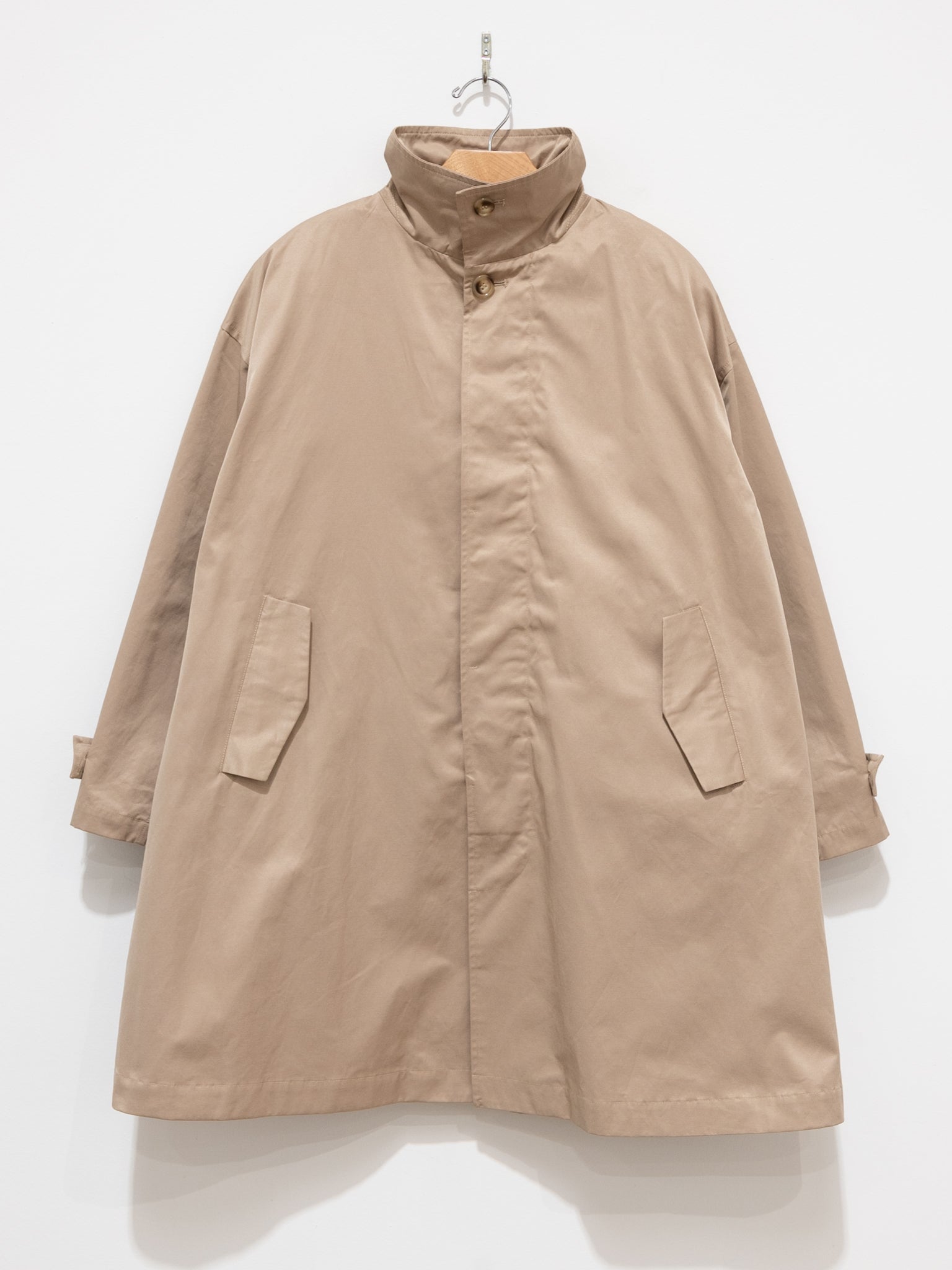Namu Shop - ICHI Ichi x TAION Coat + Down Vest - Beige x Beige