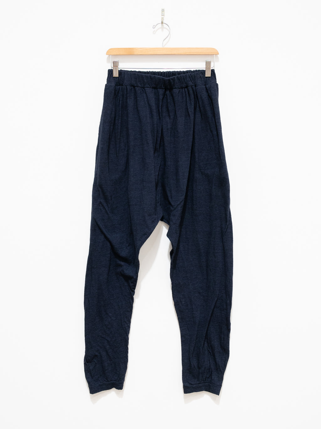 Namu Shop - Ichi Antiquites Cotton Relax Pants - Navy