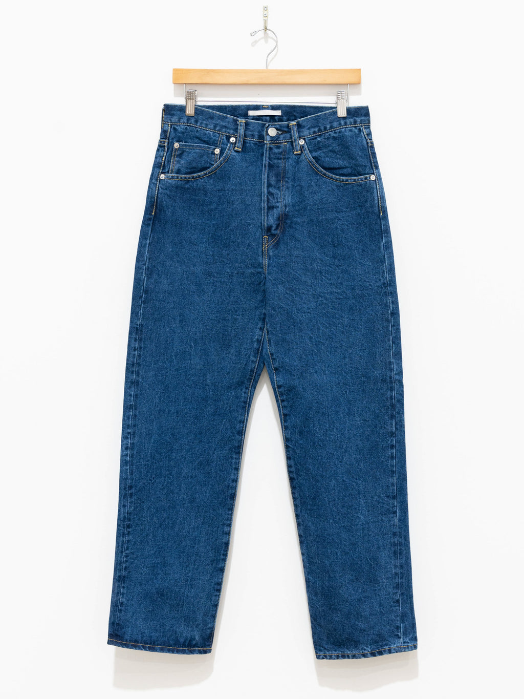 Namu Shop - Hatski Straight Washi Denim - Used Blue