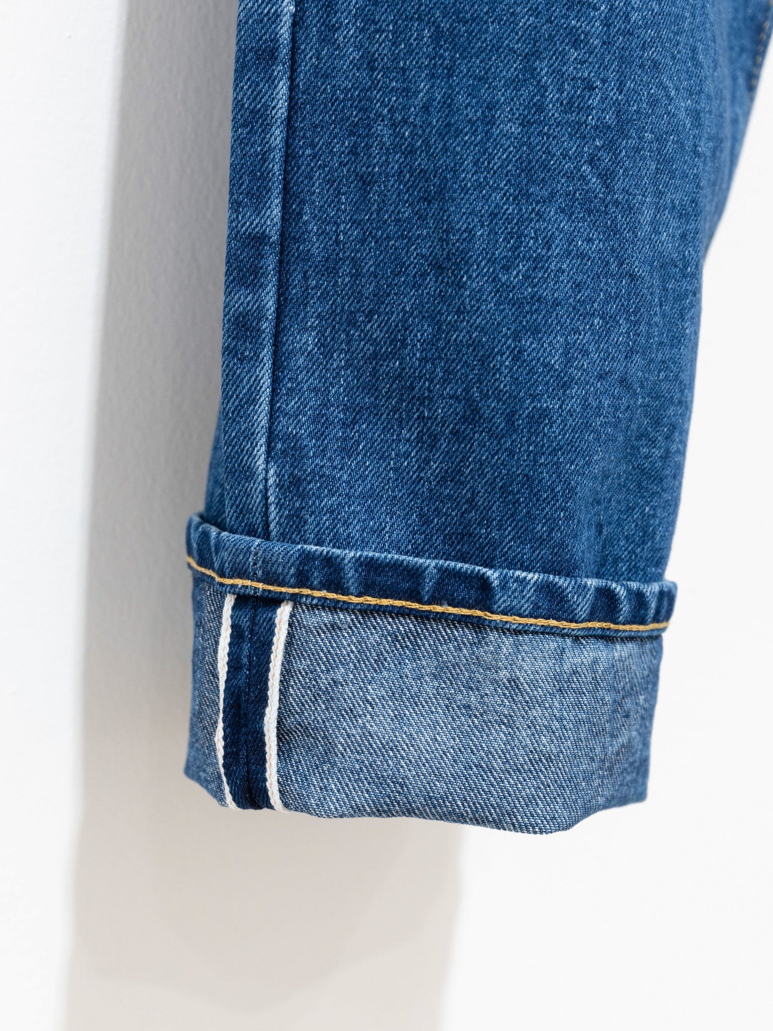 Namu Shop - Hatski Loose Tapered Washi Denim - Used Blue