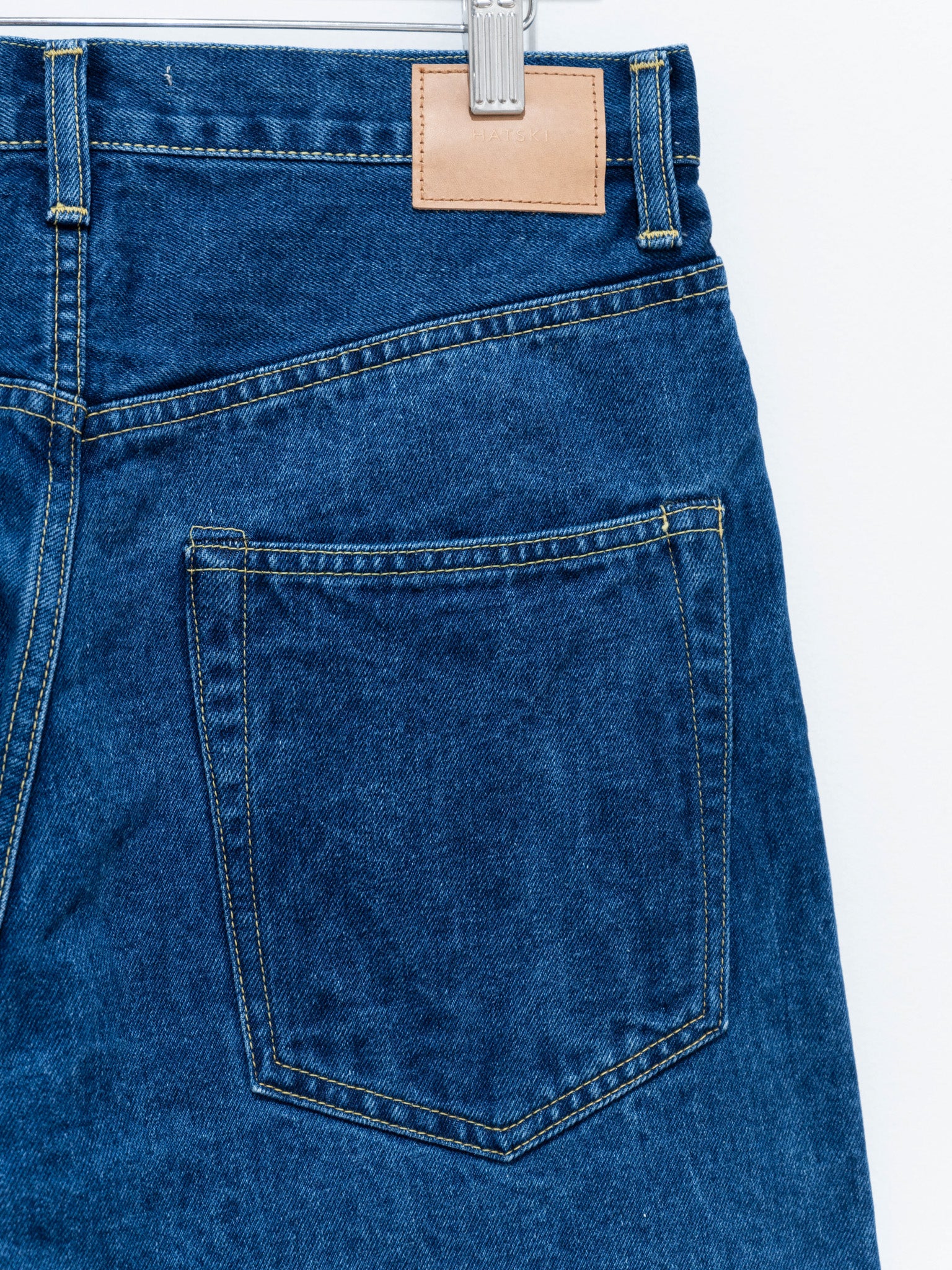 Namu Shop - Hatski Regular Tapered Washi Denim - One Wash