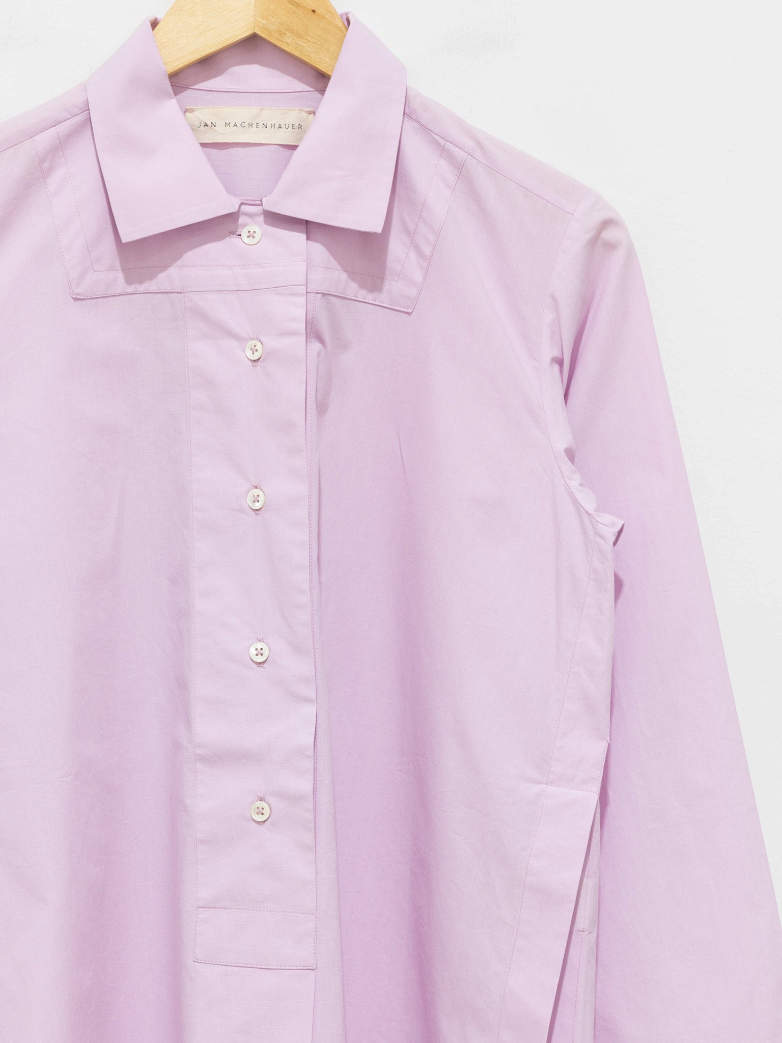Namu Shop - Jan Machenhauer Lucille Shirt - Orchid Cotton Poplin