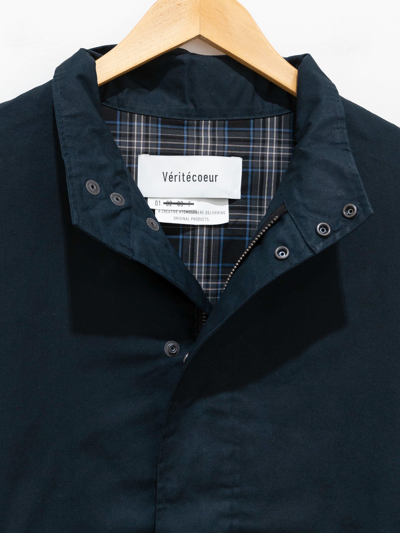 Namu Shop - Veritecoeur Cotton Blouson - Dark Navy