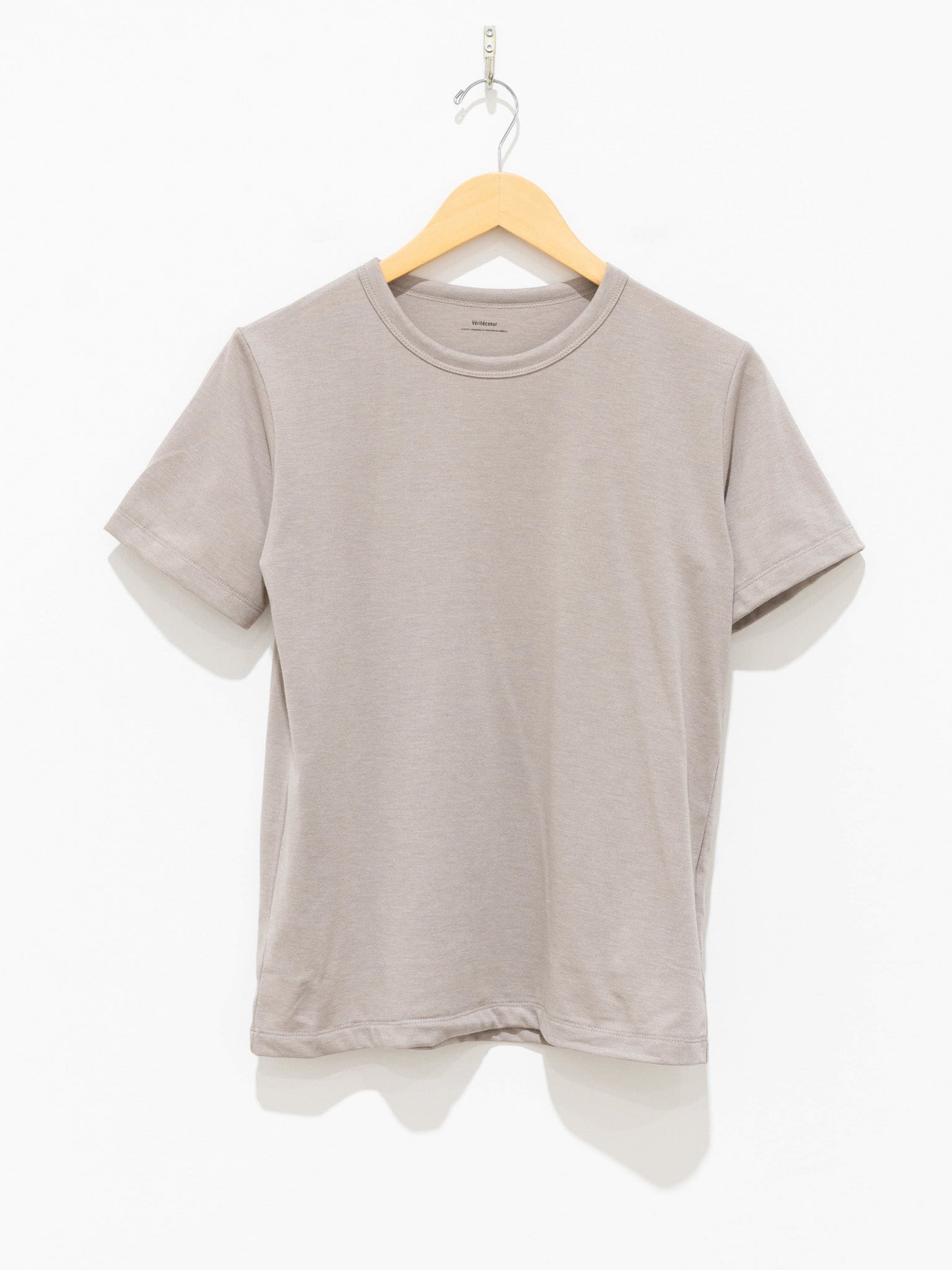 Namu Shop - Veritecoeur Short Sleeve Tee - Greige