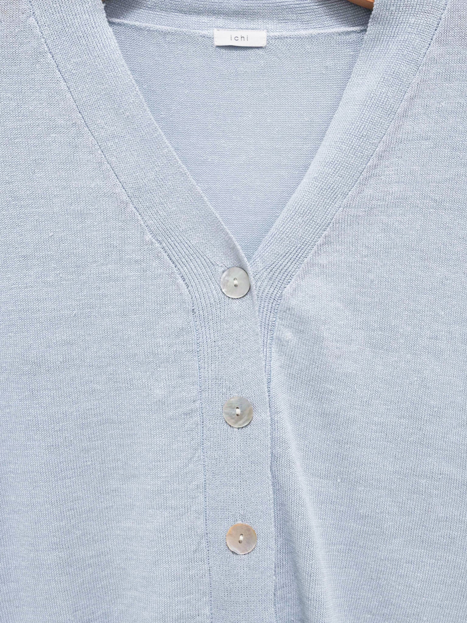 Namu Shop - ICHI Linen Cardigan - Blue