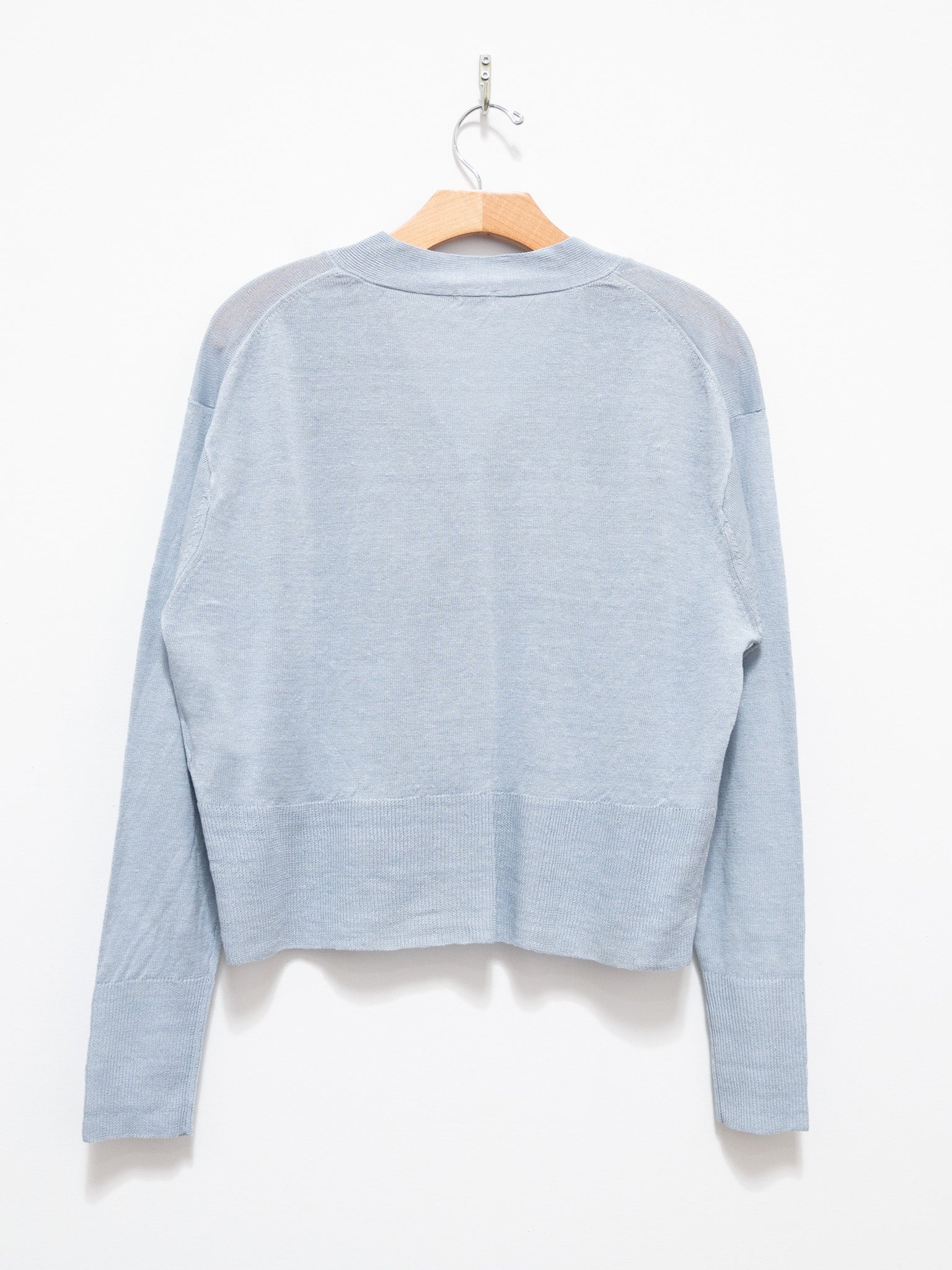 Namu Shop - ICHI Linen Cardigan - Blue