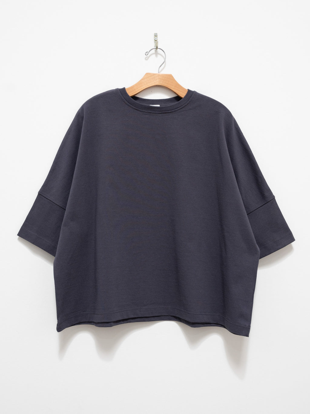 Namu Shop - ICHI Heavy Jersey Wide Pullover - Charcoal