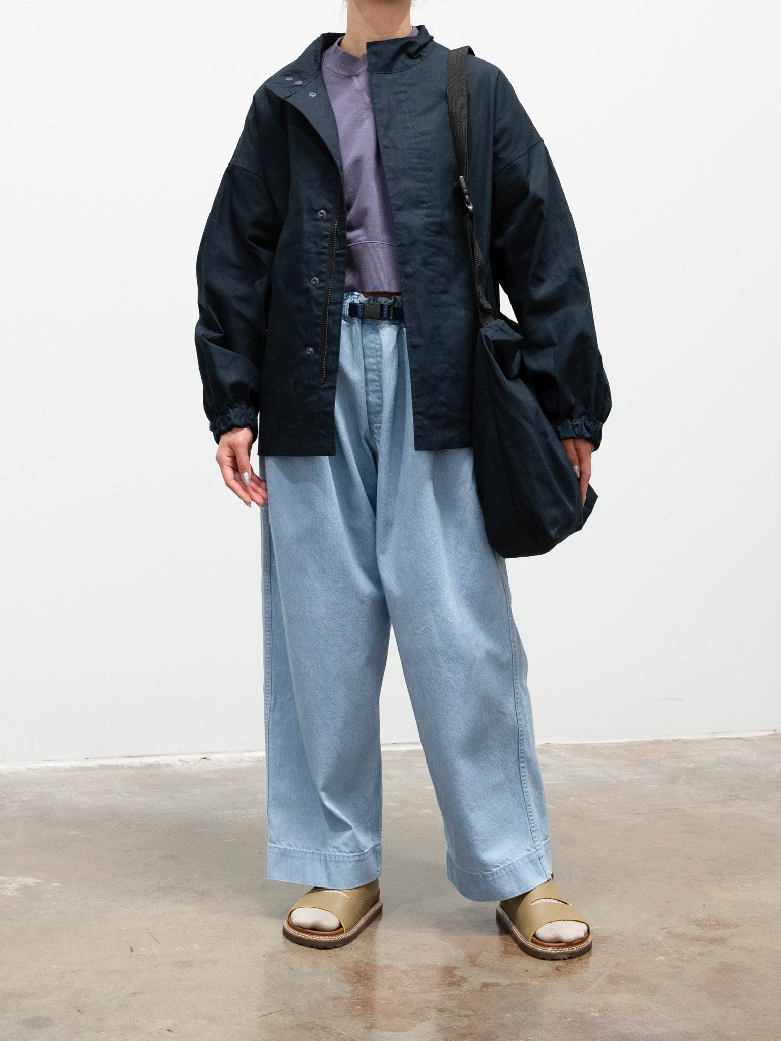 Namu Shop - Veritecoeur Cotton Blouson - Dark Navy