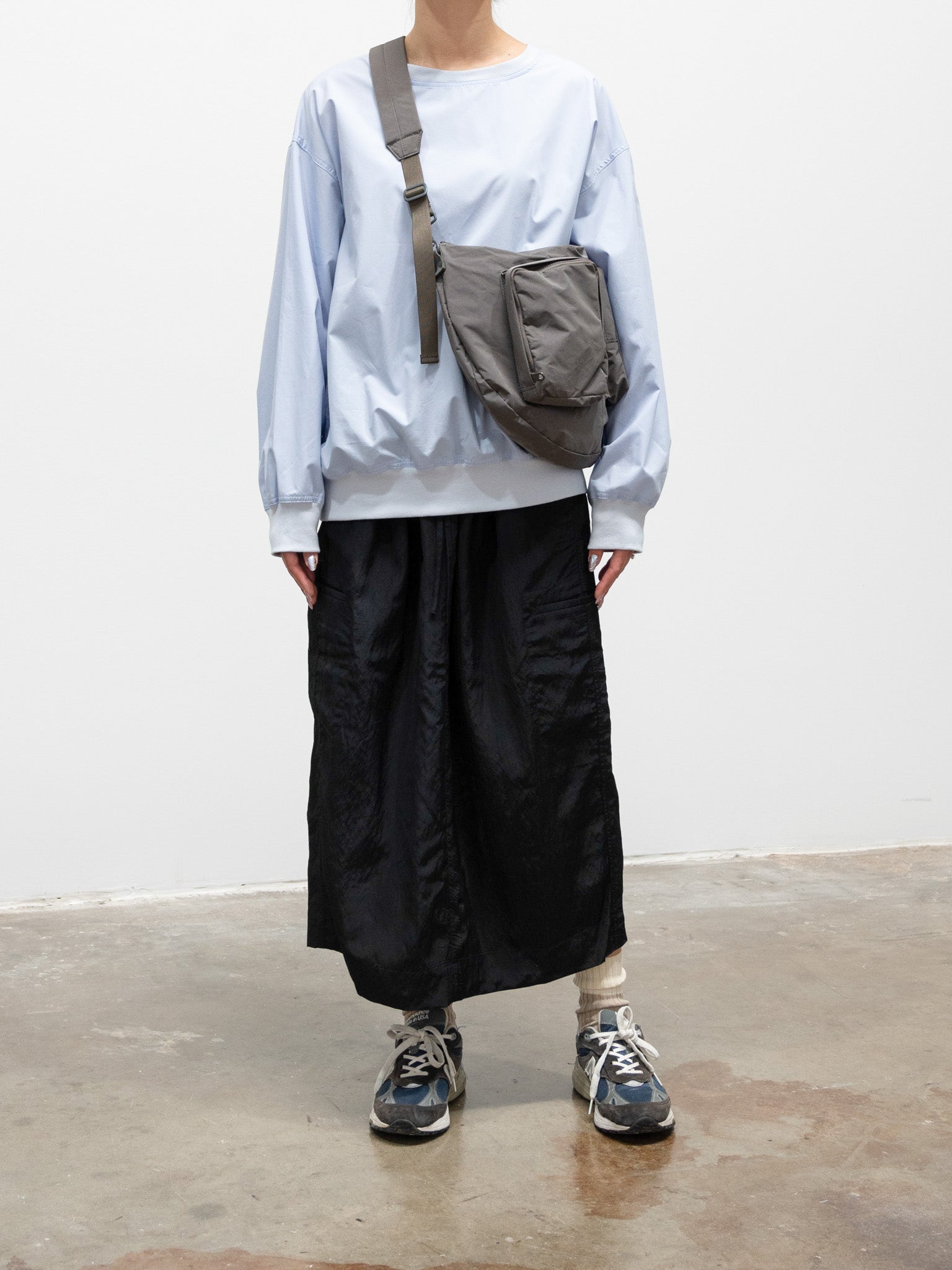 Namu Shop - Amiacalva Split Yarn Bodybag - Gray (restocked)