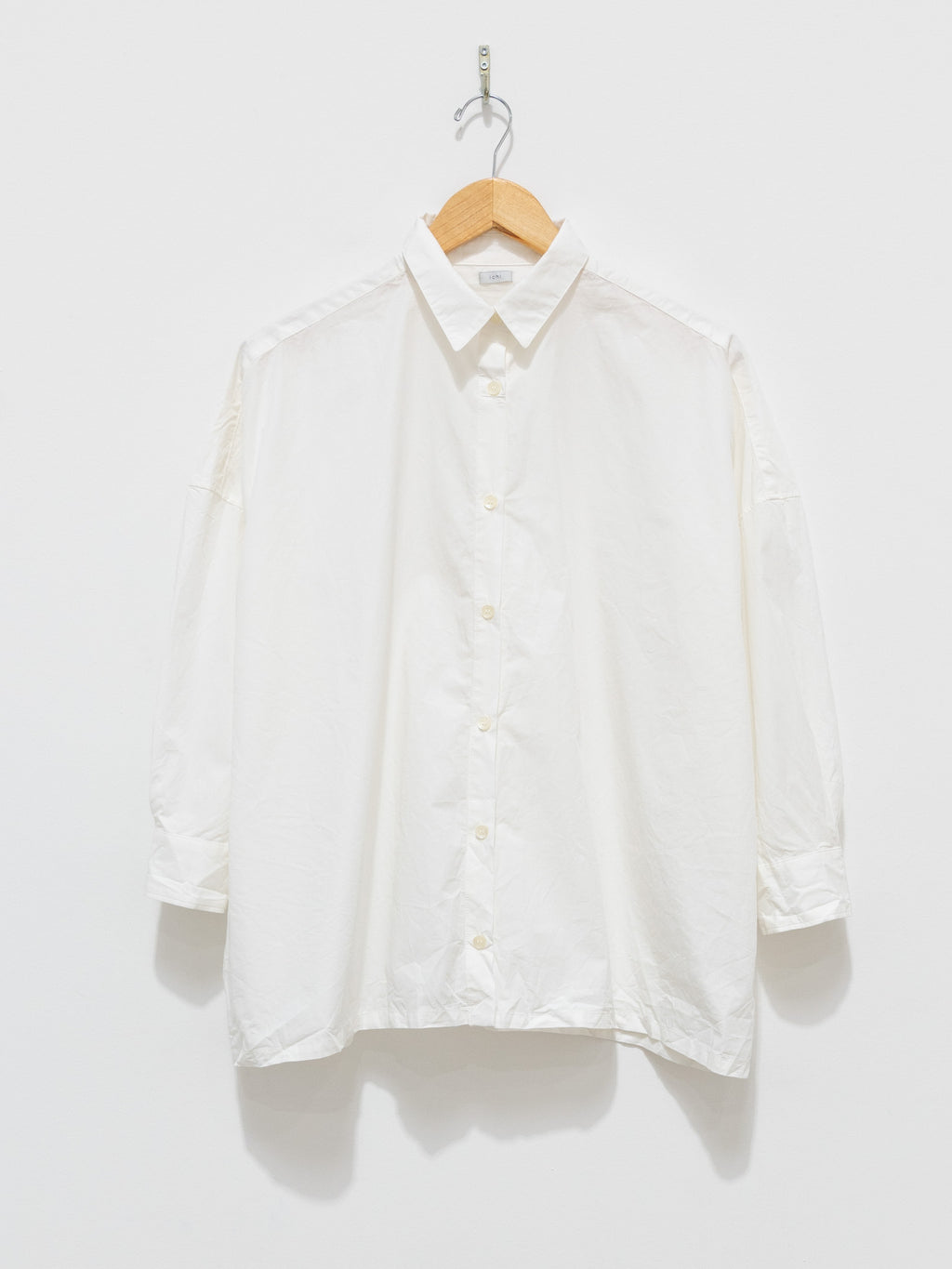 Namu Shop - ICHI Washer BD Shirt - White