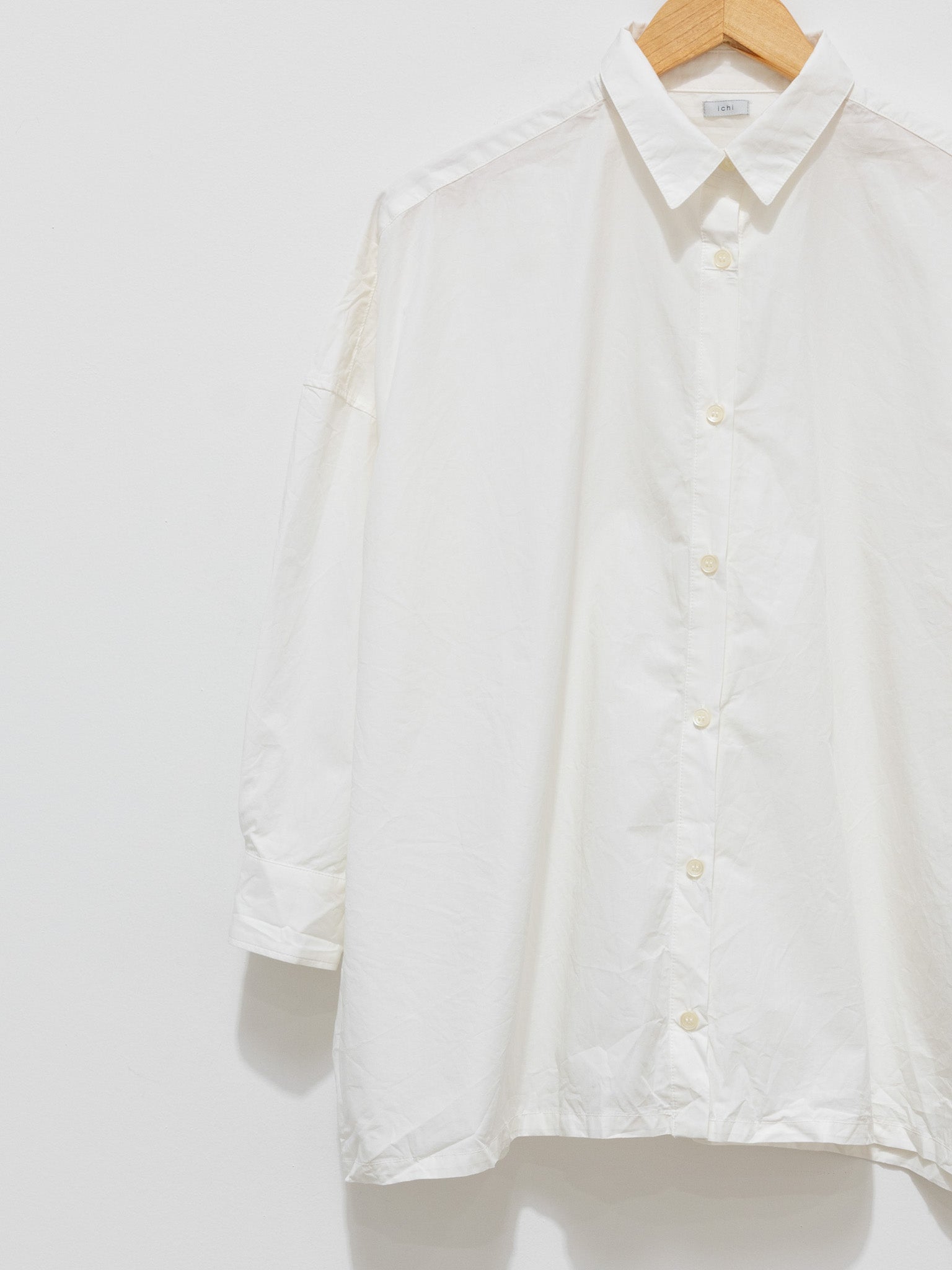 Namu Shop - ICHI Washer BD Shirt - White