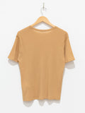 Namu Shop - Yleve Co/Li Sheer Jersey Short Sleeve Pullover - Ochre