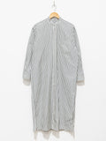Namu Shop - Yleve Cotton Silk Striped Shirt Dress - Stripe