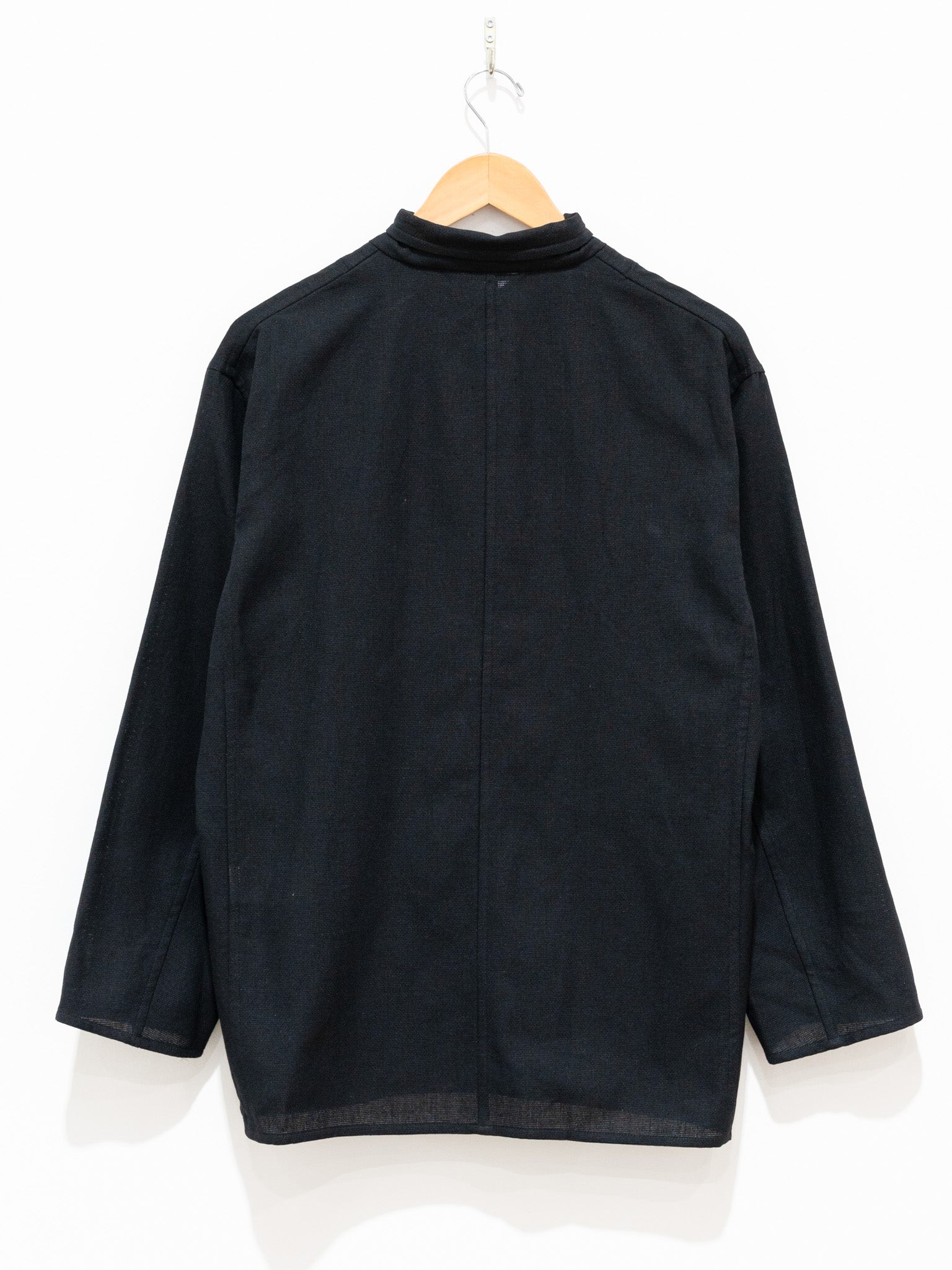 Namu Shop - Yleve Linen Cotton Mesh Jacket - Black