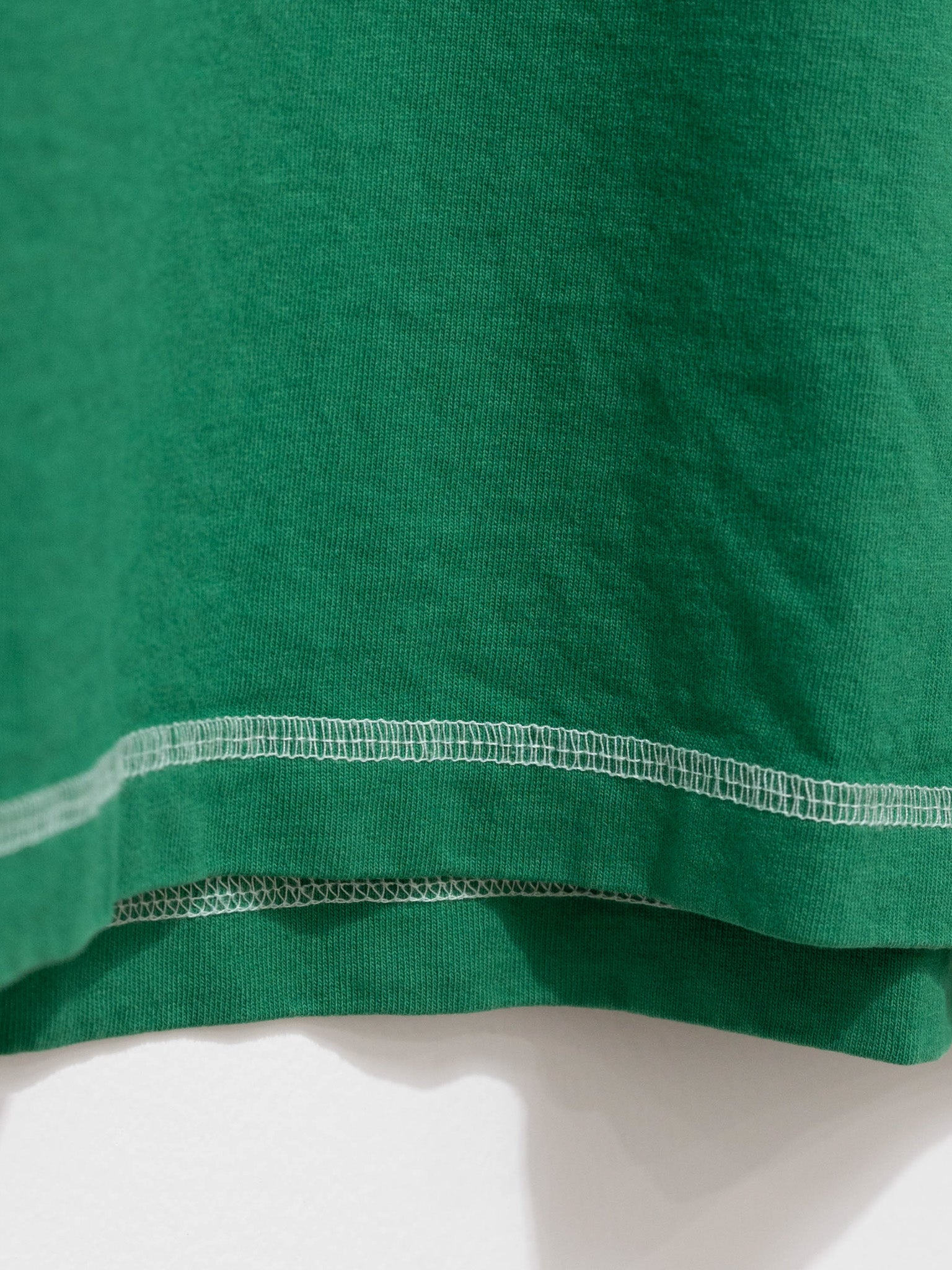 Namu Shop - paa Half Sleeve Flatlock Tee - Green