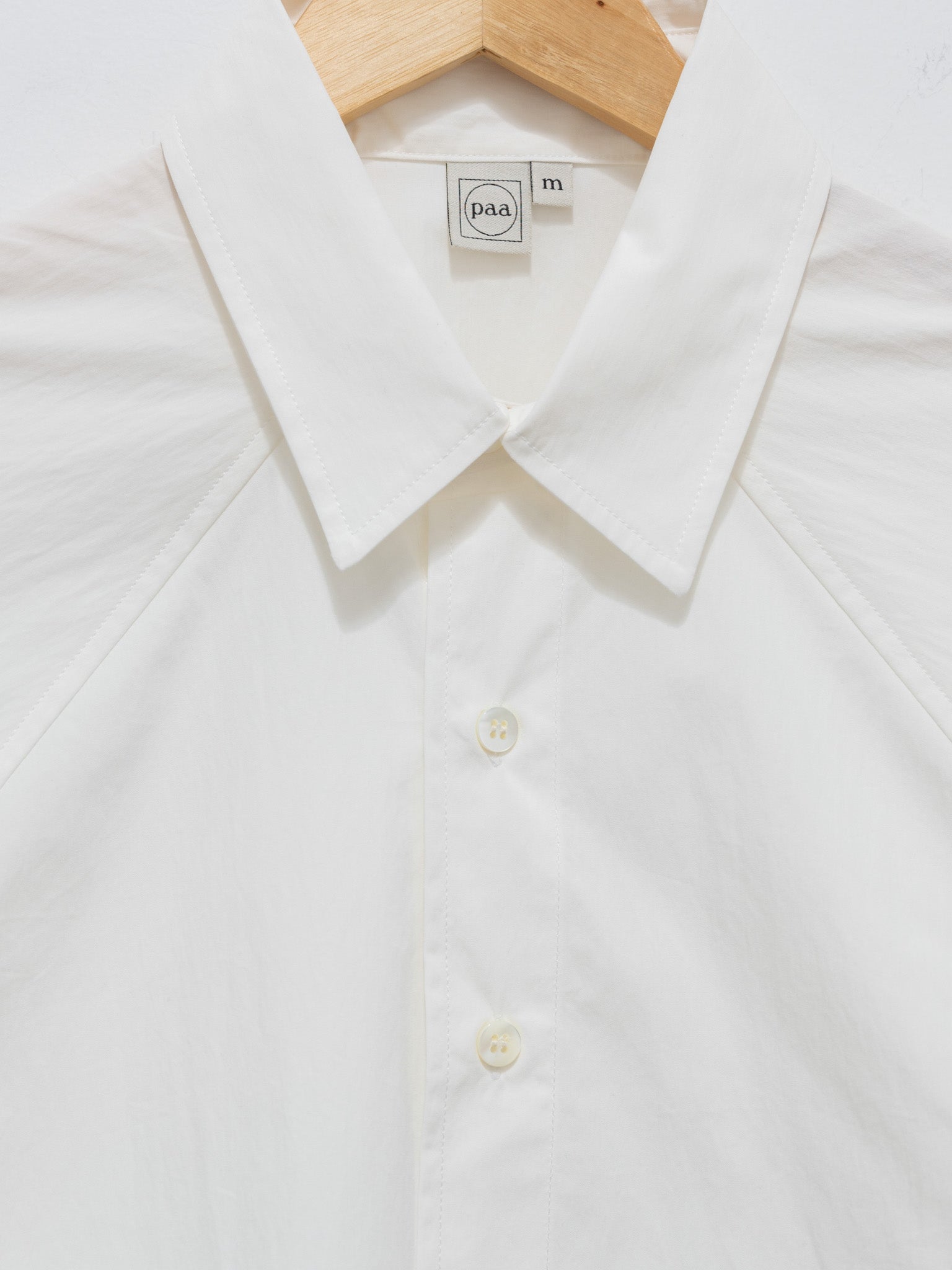 Namu Shop - paa SS Shirt Three - White