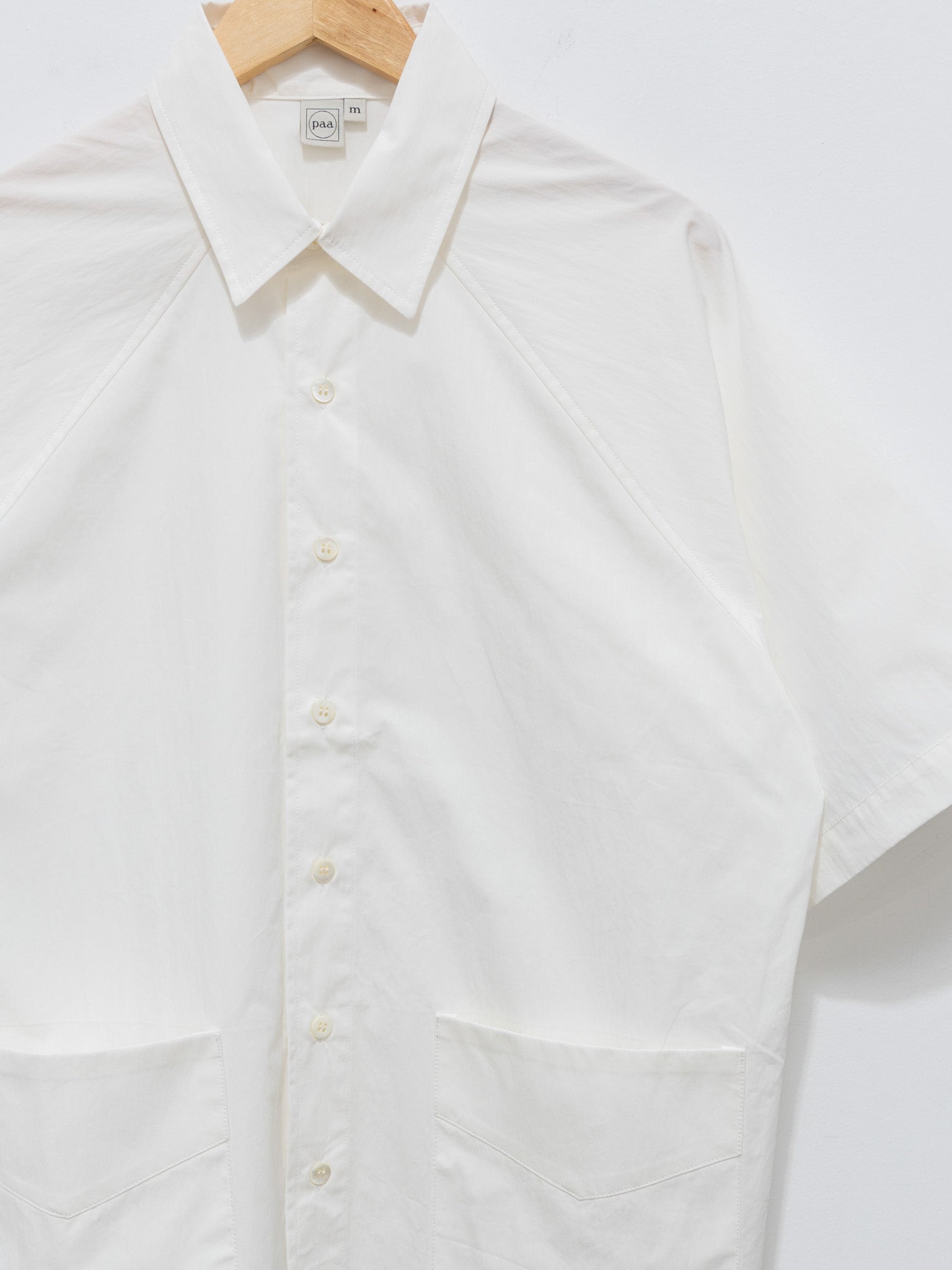 Namu Shop - paa SS Shirt Three - White