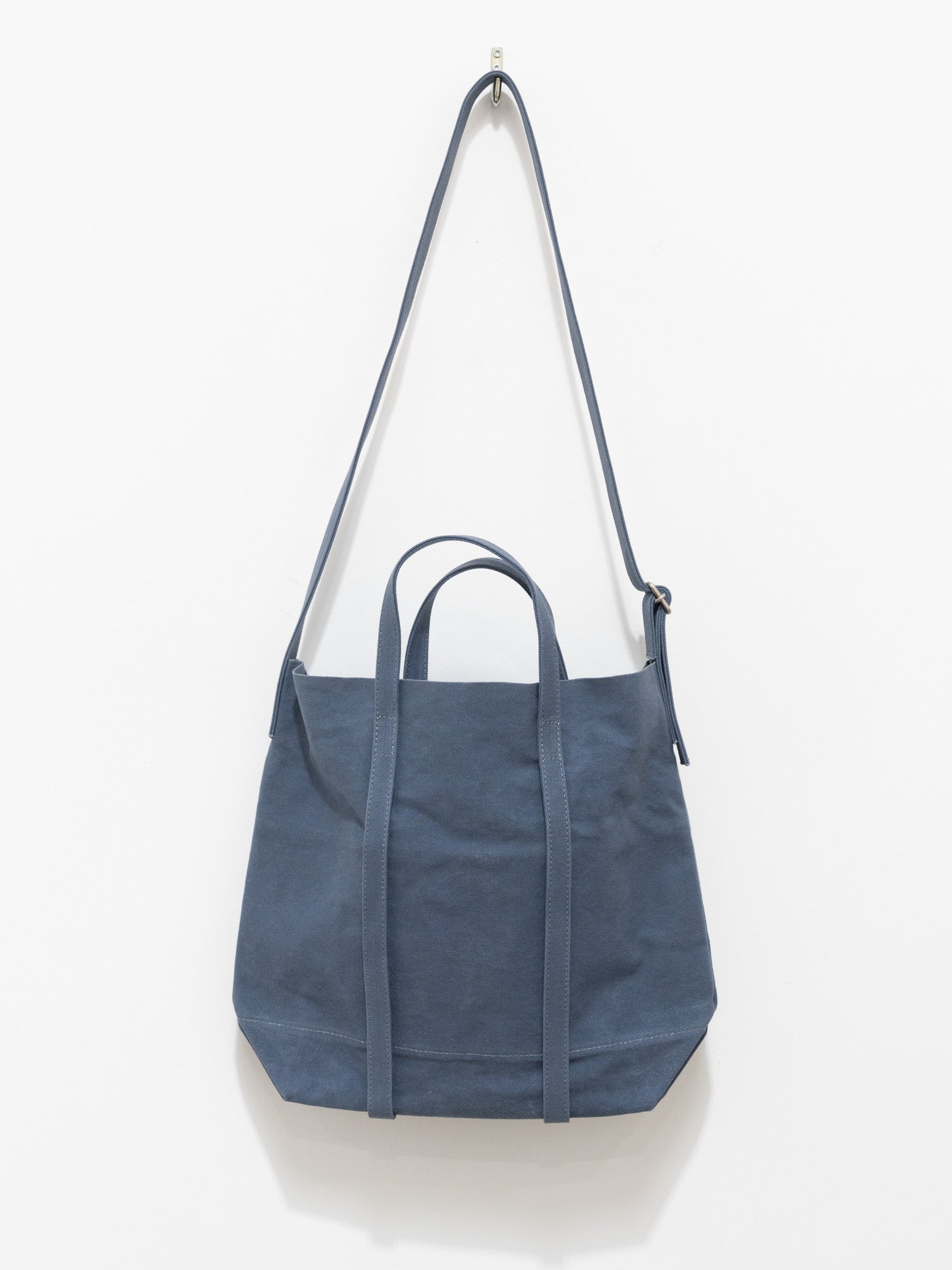 Namu Shop - Amiacalva Light Canvas 2-Way Tote Medium - Blue Gray