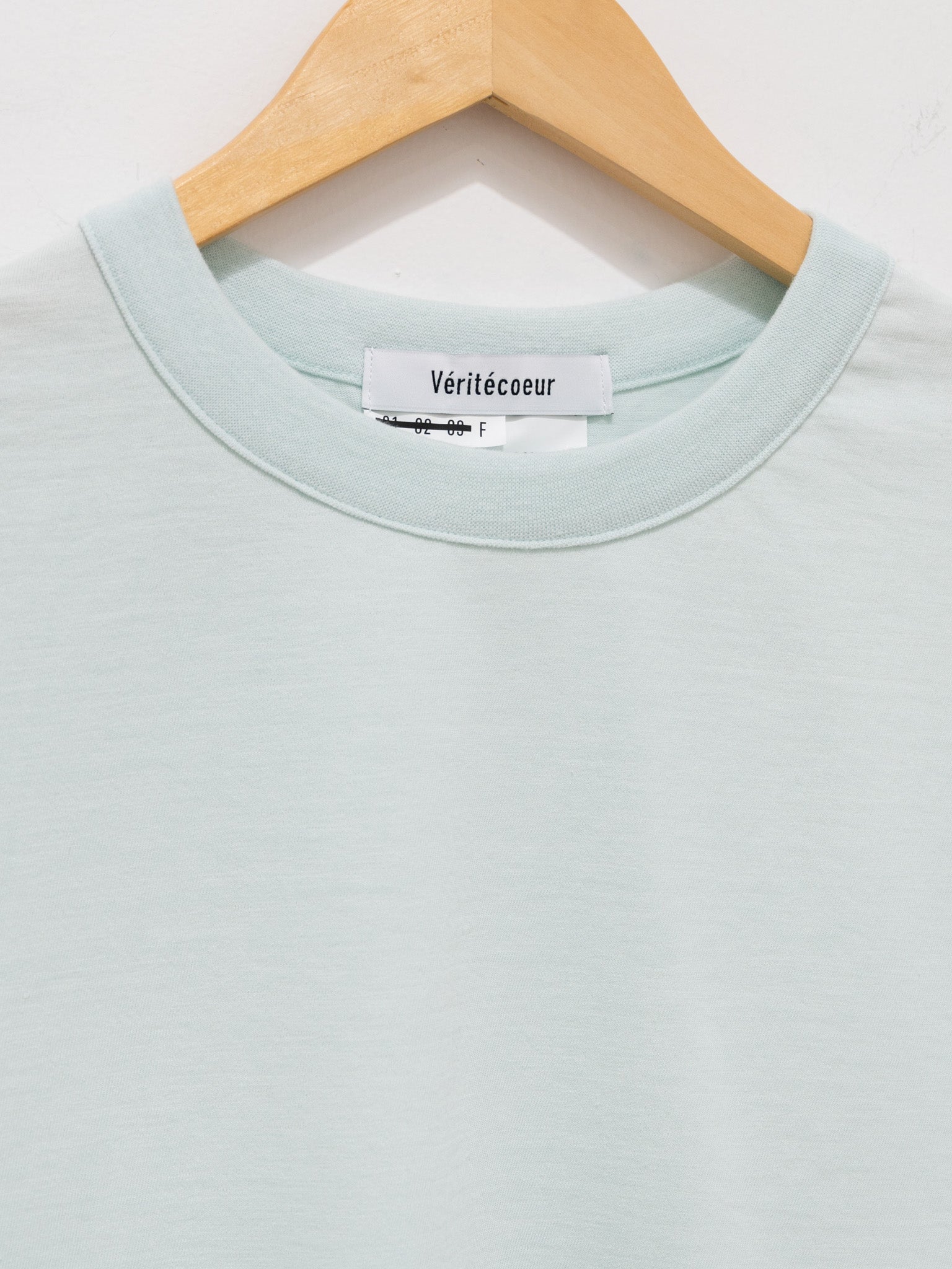 Namu Shop - Veritecoeur Hard Twist Drop Shoulder Tee - Mint