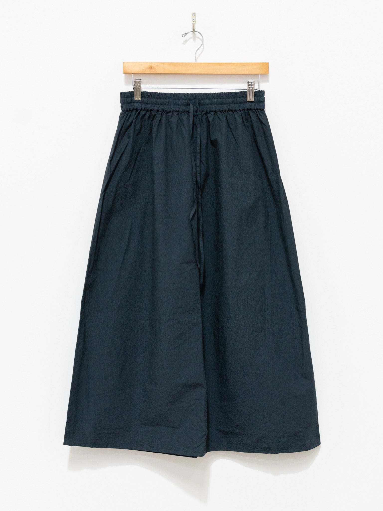 Namu Shop - Veritecoeur Gathered Skirt - Sumi Black