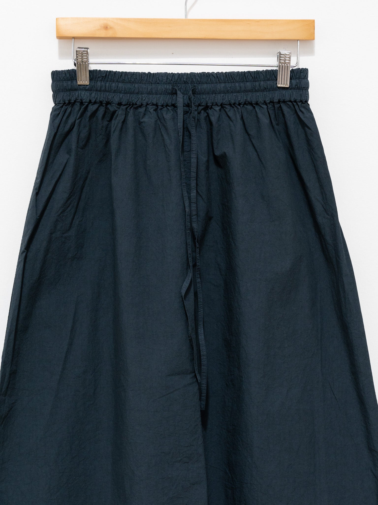 Namu Shop - Veritecoeur Gathered Skirt - Sumi Black