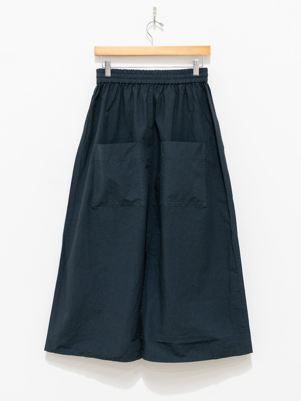 Namu Shop - Veritecoeur Gathered Skirt - Sumi Black
