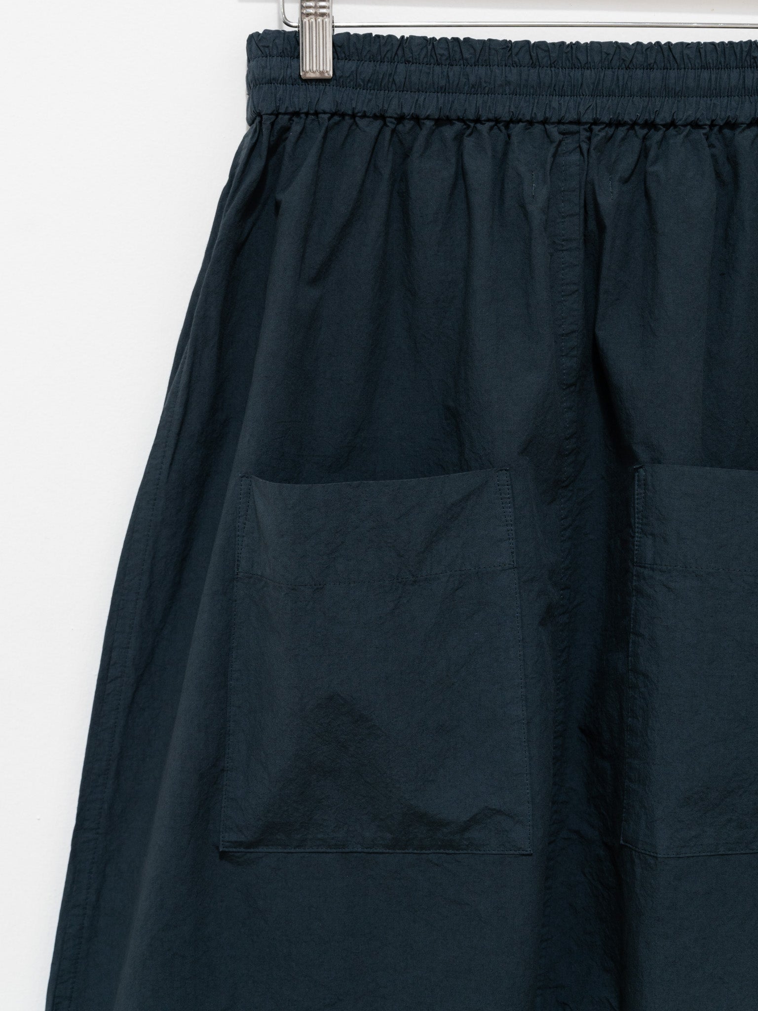 Namu Shop - Veritecoeur Gathered Skirt - Sumi Black