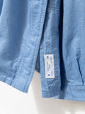 Namu Shop - S H Anorak Shirt - Chambray Blue