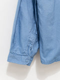 Namu Shop - S H Anorak Shirt - Chambray Blue