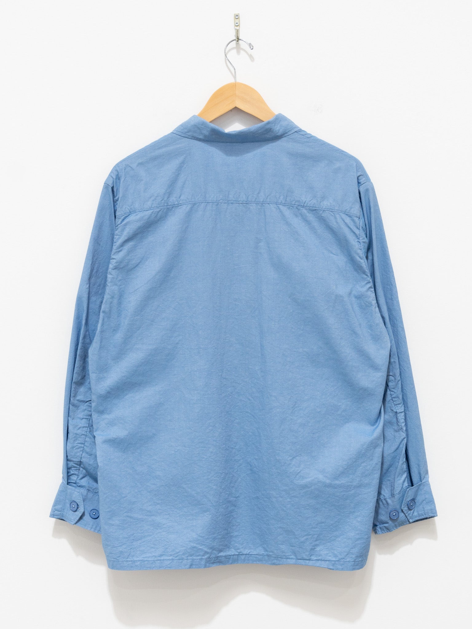 Namu Shop - S H Fatigue Shirt - Chambray Blue