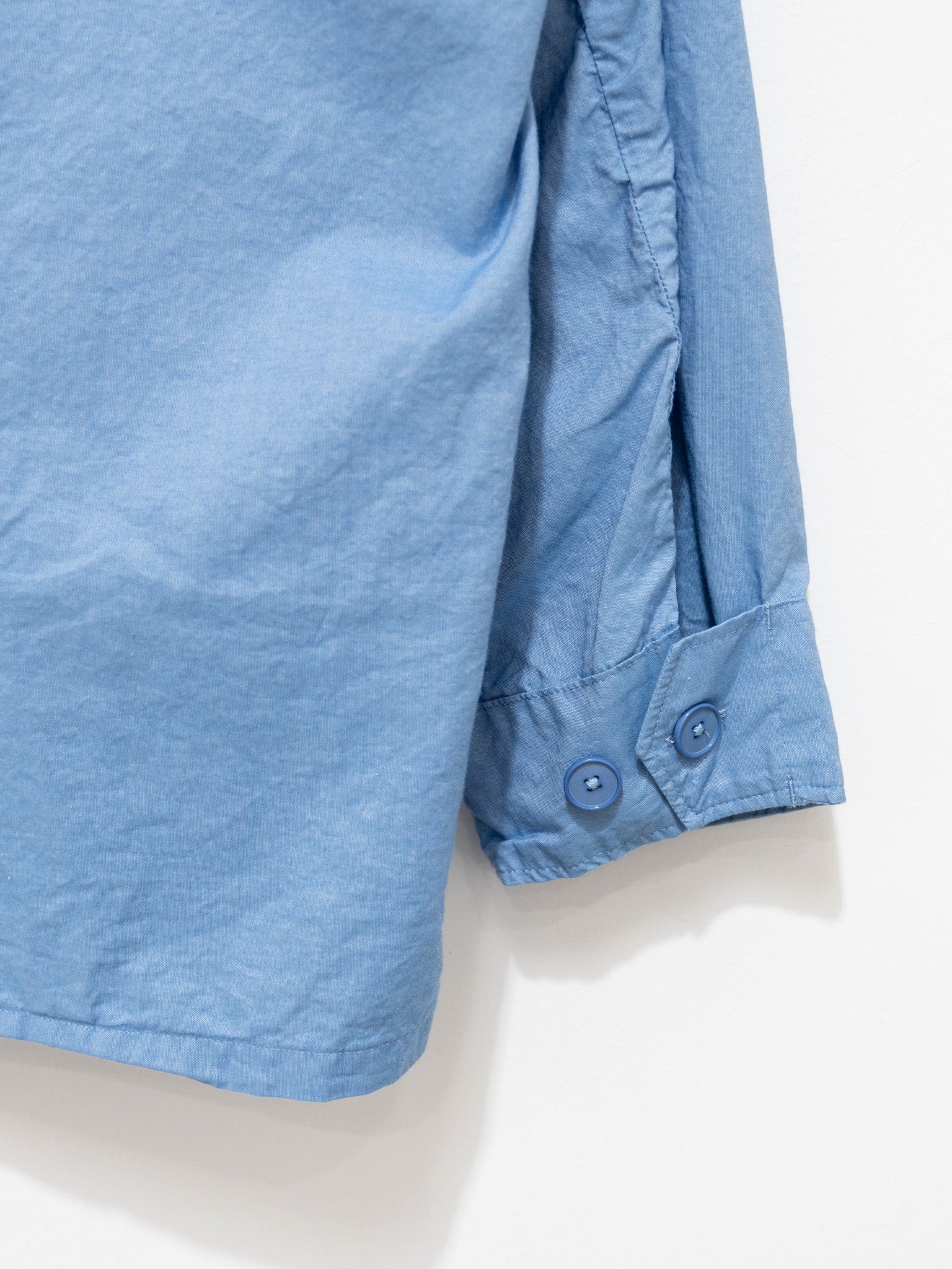 Namu Shop - S H Fatigue Shirt - Chambray Blue
