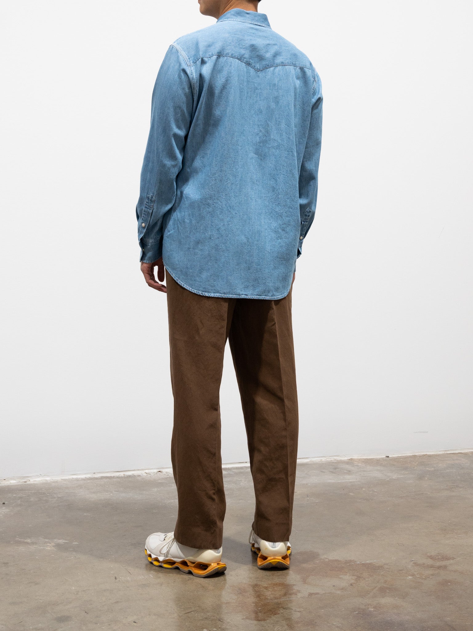 Namu Shop - Kaptain Sunshine Shoecut Slacks - Cocoa