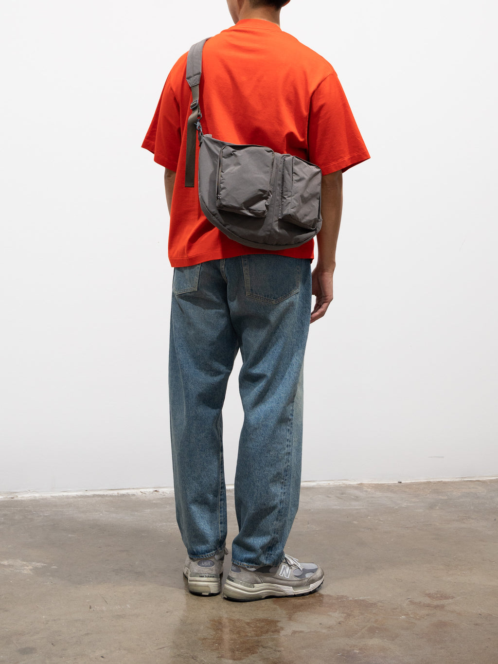 Namu Shop - Amiacalva Split Yarn Bodybag - Gray (restocked)