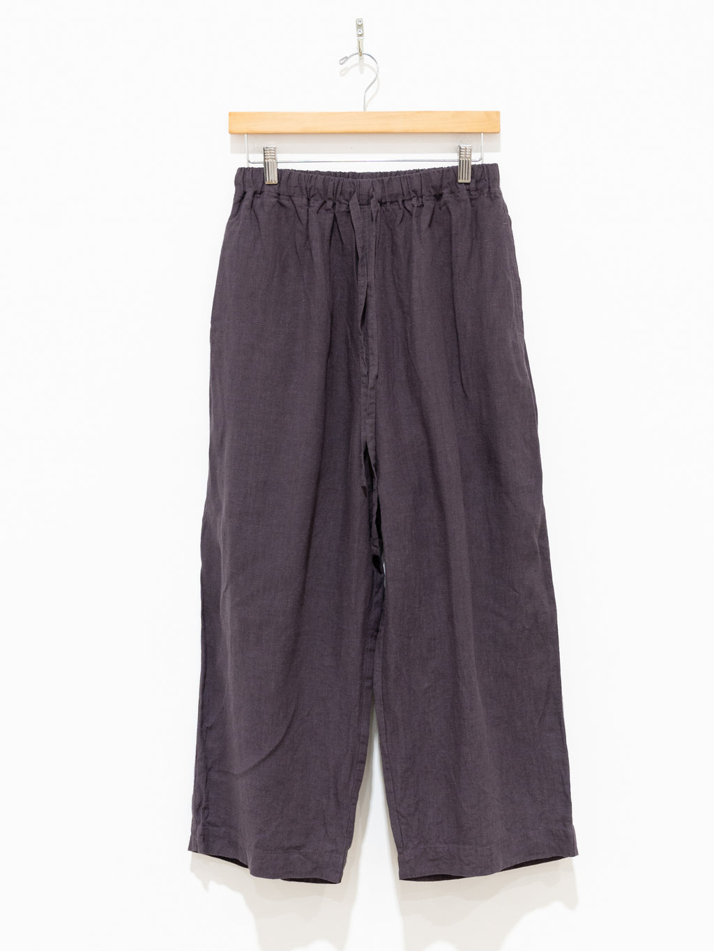 Namu Shop - Ichi Antiquites Linen Pants - Purple