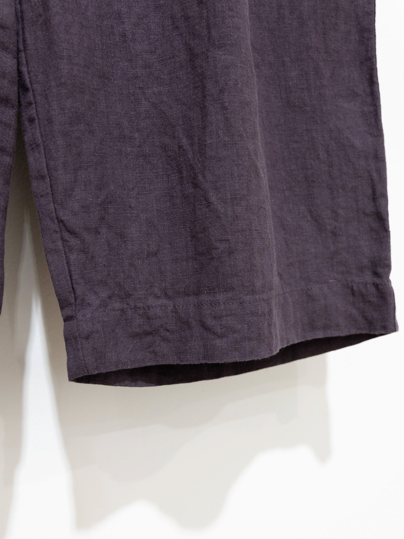 Namu Shop - Ichi Antiquites Linen Pants - Purple