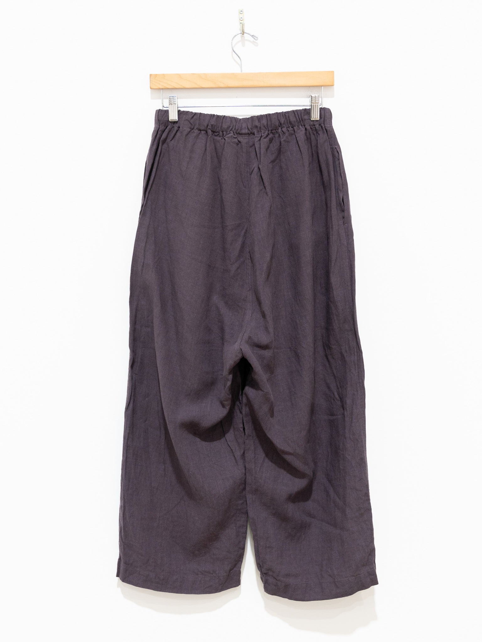 Namu Shop - Ichi Antiquites Linen Pants - Purple