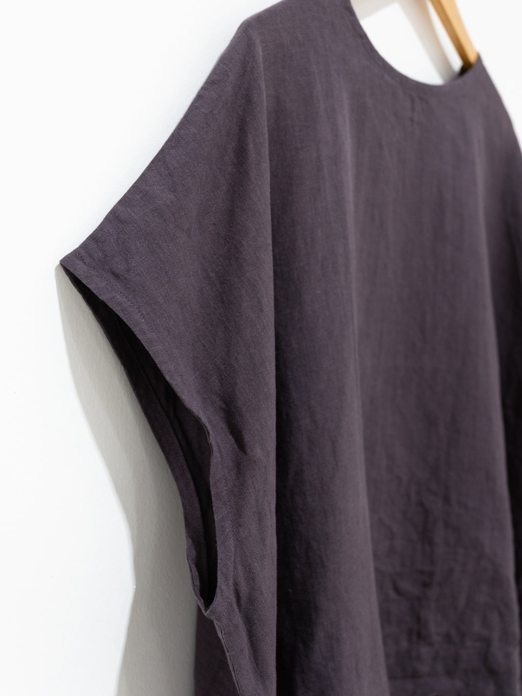 Namu Shop - Ichi Antiquites Linen Pullover - Purple